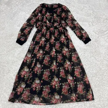 otto collection 꽃무늬 원피스 플라워 롱 원피스