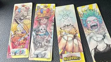 나의 히어로 아카데미아 ONE PIECE 나츠코미 4장 세트 2024년