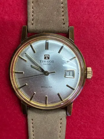 앤티크 시계 TISSOT SEASTAR 자동 와인딩
