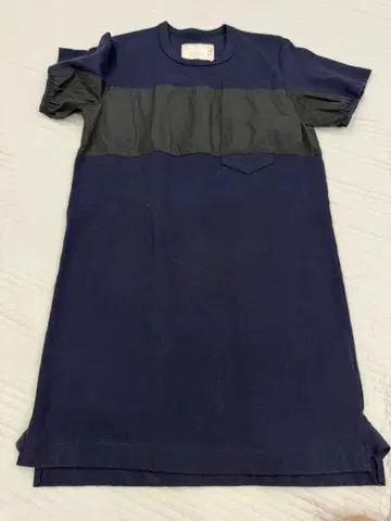 sacai 반팔 T셔츠 네이비