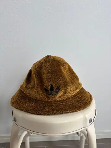 adidas 버킷햇 파일 원단 브라운 S/M