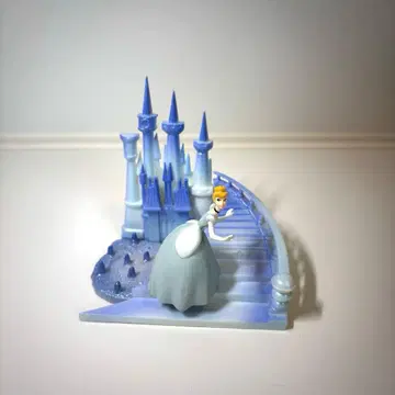 [24시간 이내 발송] Disney 신데렐라 성 계단 피규어 레어