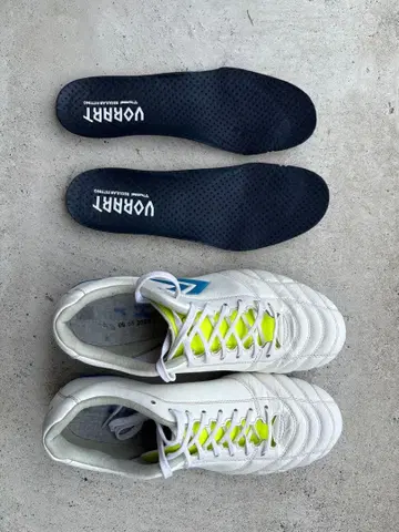Hummel VORRART3 Pro 축구 스파이크 화이트 블루