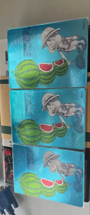 메타키라 카드 ONE PIECE 원피스 나츠코미 2026 3장