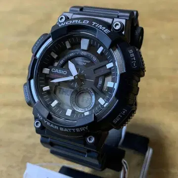[새상품] 카시오 CASIO 남성용 손목시계 AEQ-110W-1A 블랙