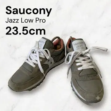 새상품급 써코니 JAZZ LOW PRO 23.5cm 그레이 스니커즈
