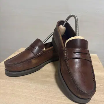 Paraboot 로퍼 브라운 가죽