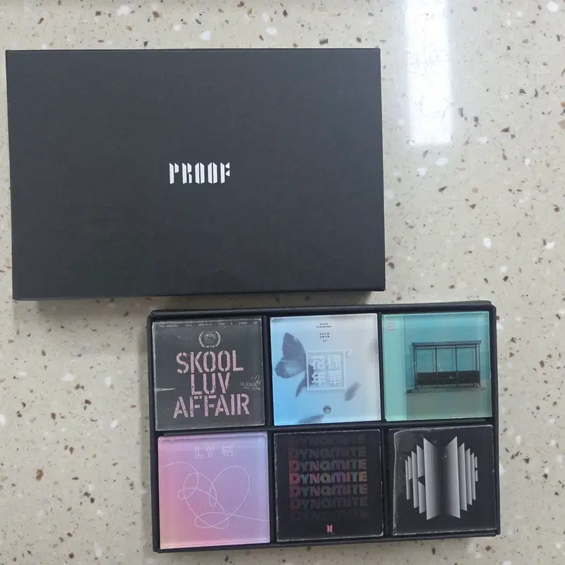 프루프 마그넷 앨범 컬렉션 세트 proof 굿즈 방탄 bts