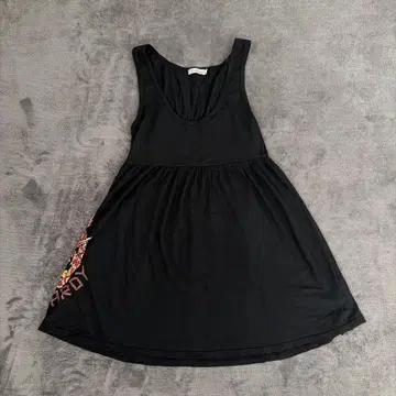 Ed Hardy 슬리브리스 원피스 튜닉 블랙