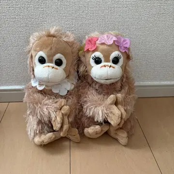 Baby Coco & Natsu 봉제 인형 2체 세트 새상품 미사용