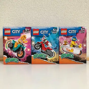 레고 LEGO 시티 스턴트 바이크 60310 60332 60333 새상품
