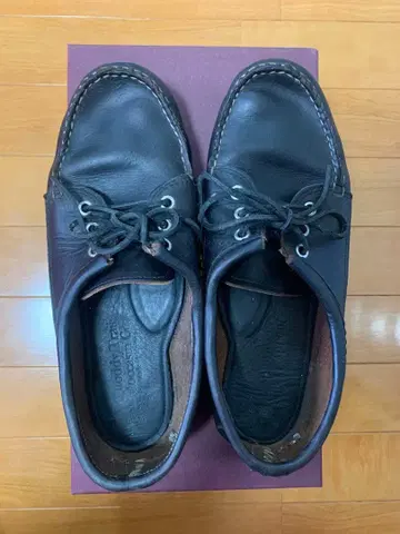 QUODDY TRAIL MOCCASIN 블랙 8.5