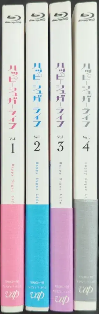애니메이션 Blu-ray 해피 슈가 라이프 전 4권 세트