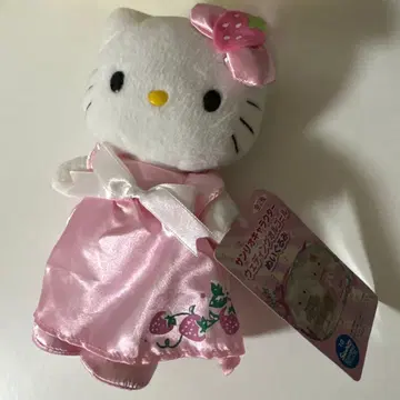 키티 웨딩 오르골 봉제 인형
