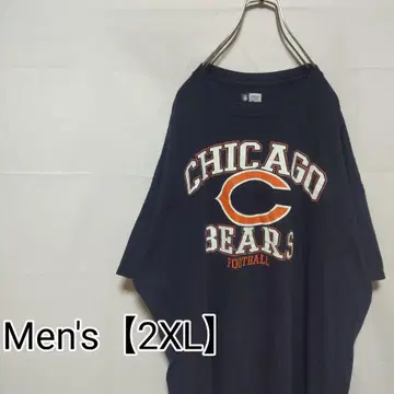 Q18 [ US 수입 ] NFL 반팔 T셔츠 [ 남성용 2XL ] 네이비