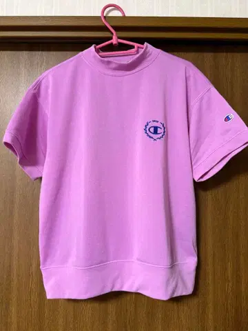 Champion 반팔 맨투맨 라이트 퍼플