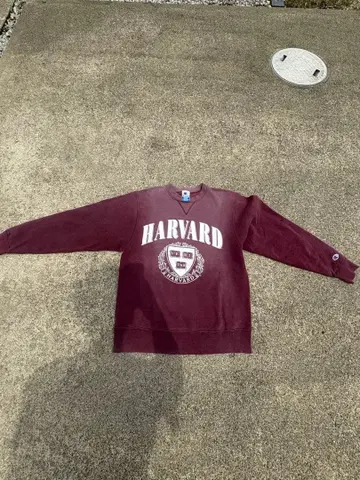Champion HARVARD 맨투맨 버건디