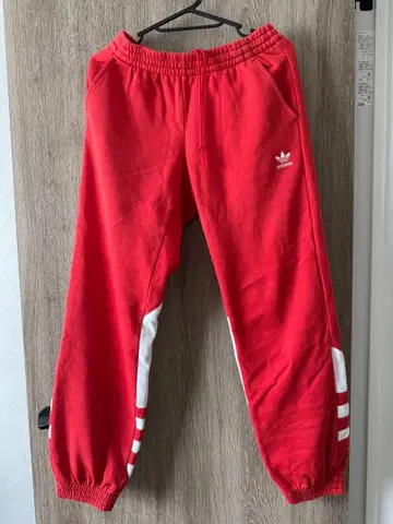 adidas original 스웨트 팬츠 빨간색
