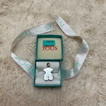TOUS 토우스 목걸이 탑 (곰) 실버