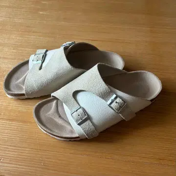 레어 BIRKENSTOCK 버켄스탁 취리히 스웨이드x가죽