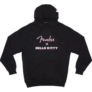 Fender x HELLO KITTY 후드티 블랙 S사이즈