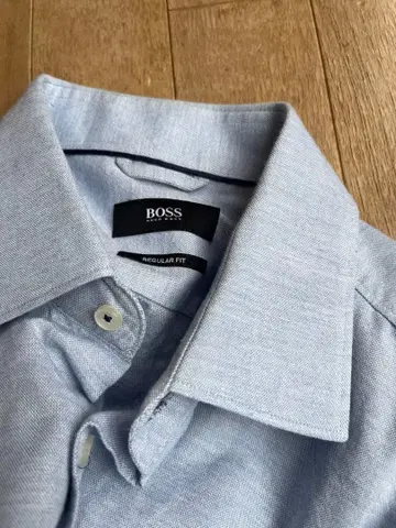 휴고보스 HUGO BOSS 긴팔 와이셔츠 레귤러 핏 M