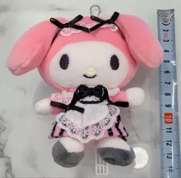 마이멜로디 하트 메이드 므뉴구루미 마스코트 봉제 인형 산리오