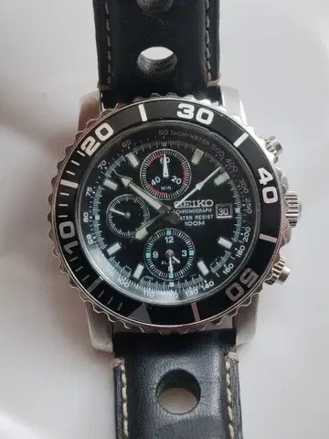SEIKO 크로노그래프 100M