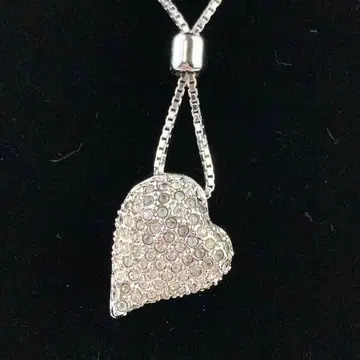 스와로브스키 목걸이 하트 큐빅 SWAROVSKI