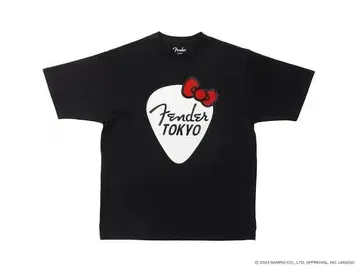 Fender TOKYO Hello Kitty 티셔츠 M 사이즈