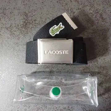 LACOSTE 라코스테 GI 벨트 블랙