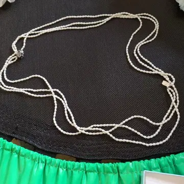 JEWELRY TSUTSUMI 담수 진주 3연 목걸이 팔찌 2점