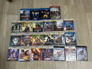 MCU 마블 DVD&BD 작품 23개 묶음 판매