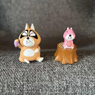 데부보노 아라이 너구리 군 시마 다람쥐 군 세트