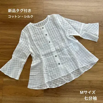 새상품 M 사이즈 블라우스 튜닉