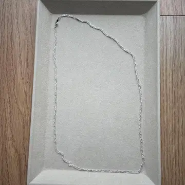 실버 925 피가로 체인 목걸이 70cm