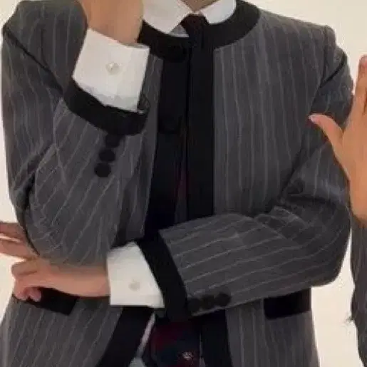 발렌티노 핀스트라이프 울 자켓 46 사진 5