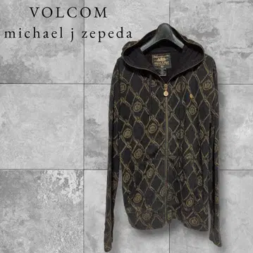 VOLCOM michael j zepeda 올 패턴 후드티 후디