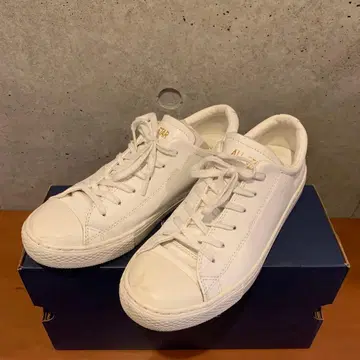 컨버스 올스타 레더 로우컷 화이트