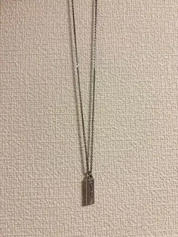 폴 스미스 목걸이 실버