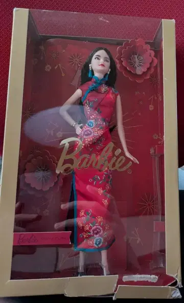 바비 루나 뉴이어 2021 차이나 드레스 바비 인형