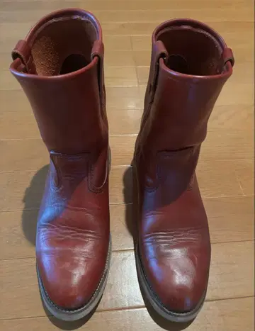 RED WING 페코스 부츠 레드