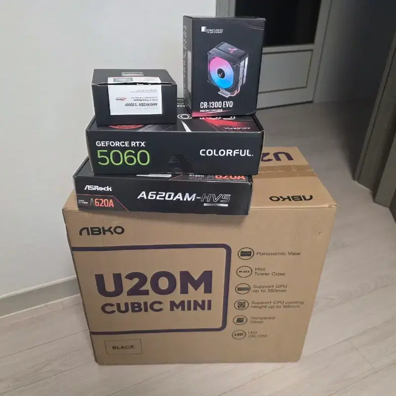 라이젠5 9500f rtx5060 게이밍컴퓨터 새상품