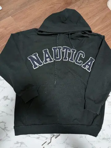 NAUTICA 노티카 로고 디자인 후드 트레이닝복