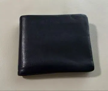 블랙 가죽 접이식 지갑 동전 지갑 포함 카드 수납 다수납