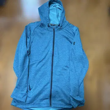 UNDER ARMOUR 풀 집업 후드티 블루 계열