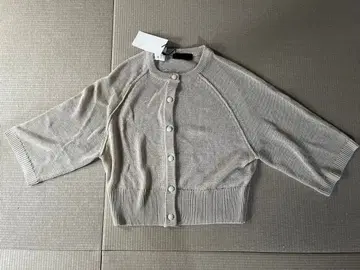 ZARA 니트 가디건 베이지 S 사이즈