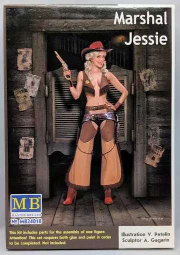 MASTER BOX 1/24 Marshal Jessie 24018