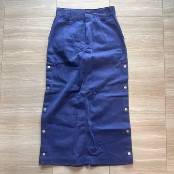 Dickies ROSEBUD 타이트 스커트 롱 기장 퍼플 계열