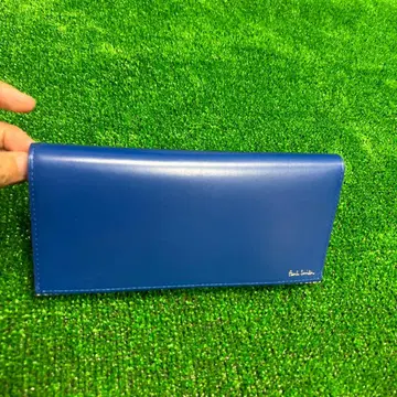 Paul Smith 장지갑 블루 가죽